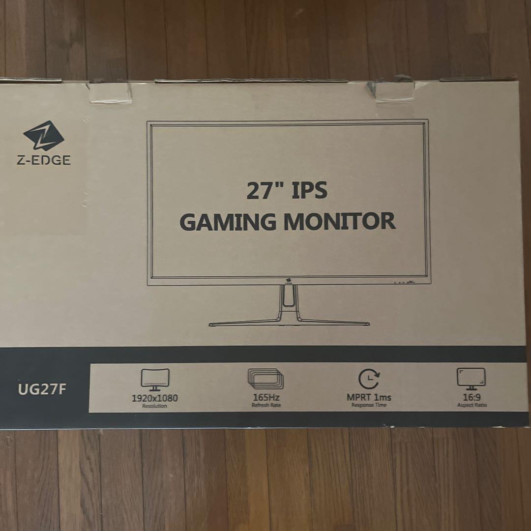 Z-EDGE 27インチ IPS ゲーミングモニター UG27F 165Hz