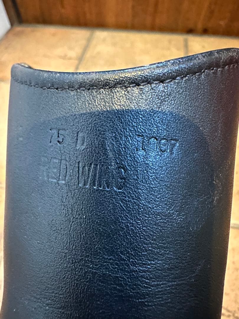 希少レッドウイング7.5D 8155 超美品 廃盤品97年製