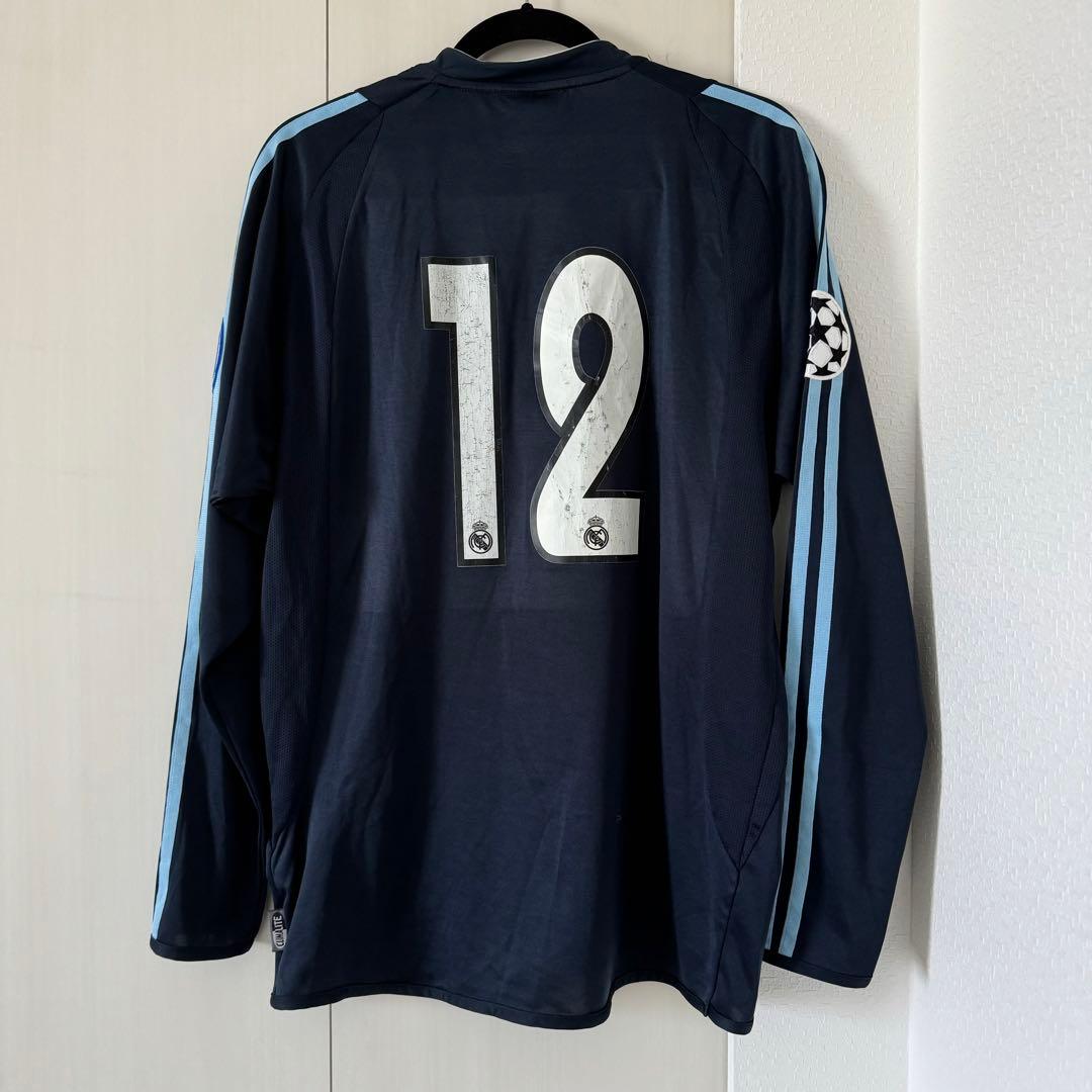 レアルマドリード 03-04 ユニフォーム 2nd 長袖