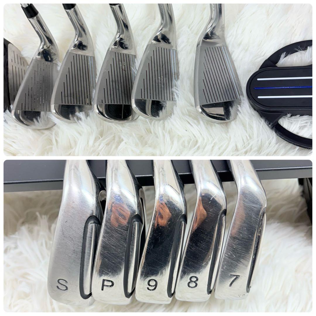 Afecto メンズクラブセット 9本 初心者 ビギナー ゴルフ コースデビュー