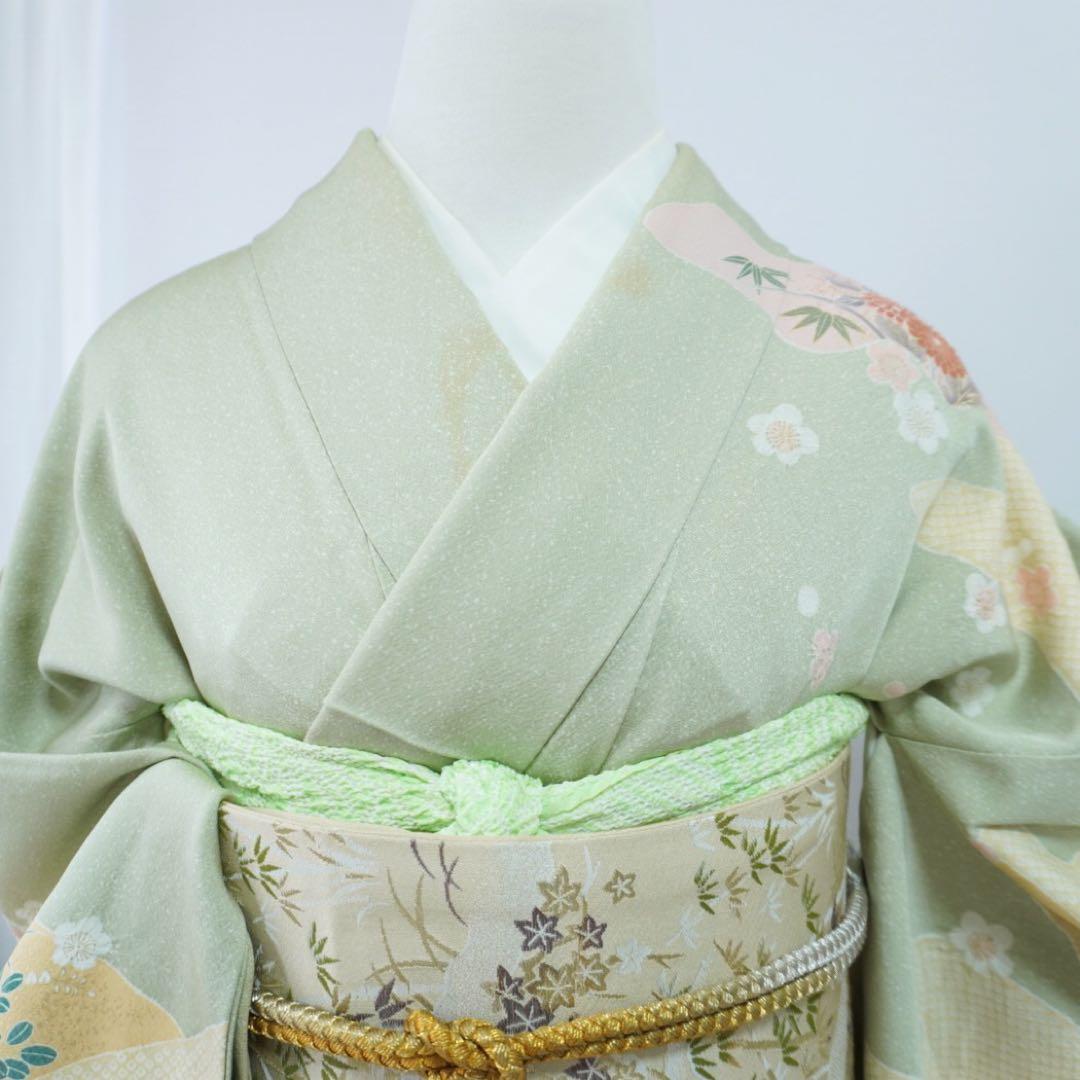 訪問着　4点フルセット 403D難あり　撮影用練習用　七五三 卒業式　入学式