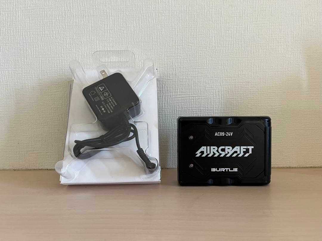 2025年バートル24V AIRCRAFT AC09 バッテリー　マットブラック