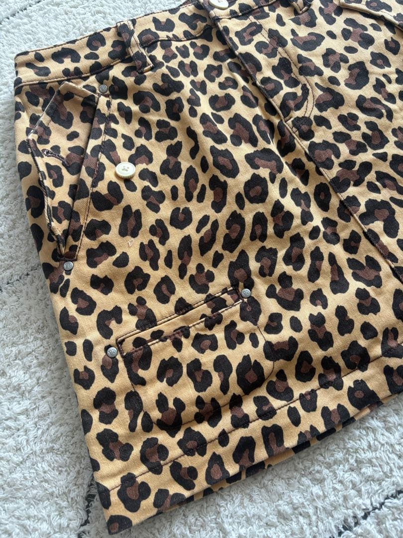パーリーゲイツ　ヒョウ柄スカート　サイズ1