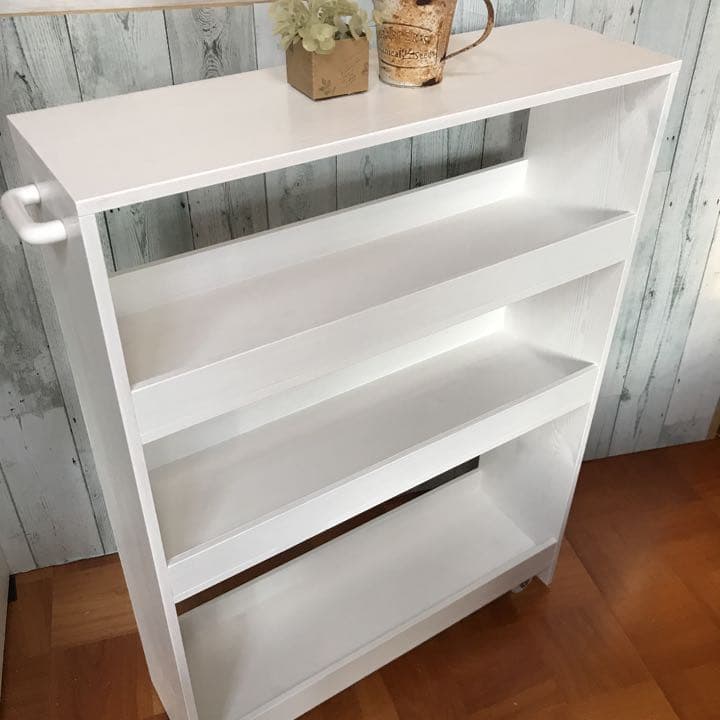 シェルフ すきま収納 幅20cm パイン集成材