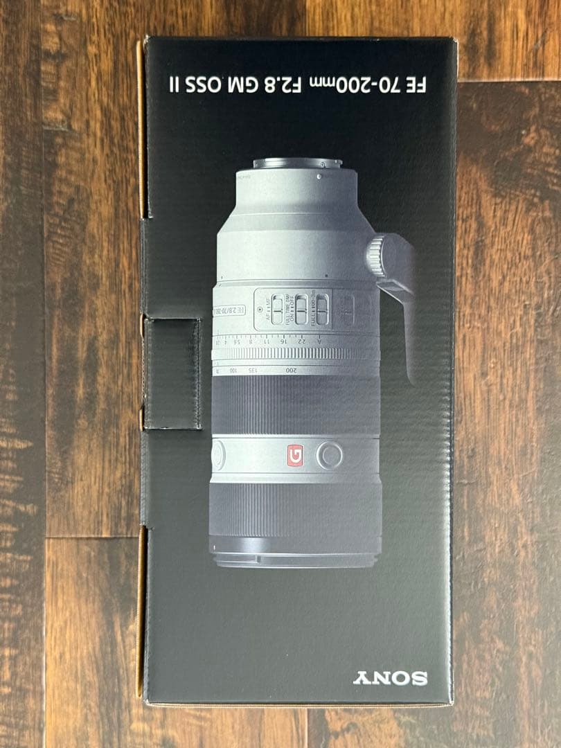 ほぼ新品 SONY FE70-200mmF2.8 GMⅡ SEL70200GM2