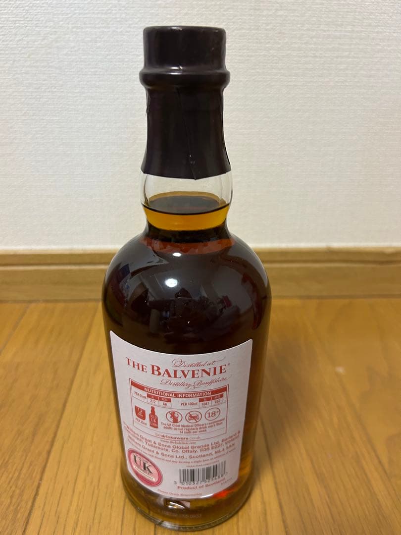 (値下げ)THE BALVENIE 19年 シングルモルトウイスキー