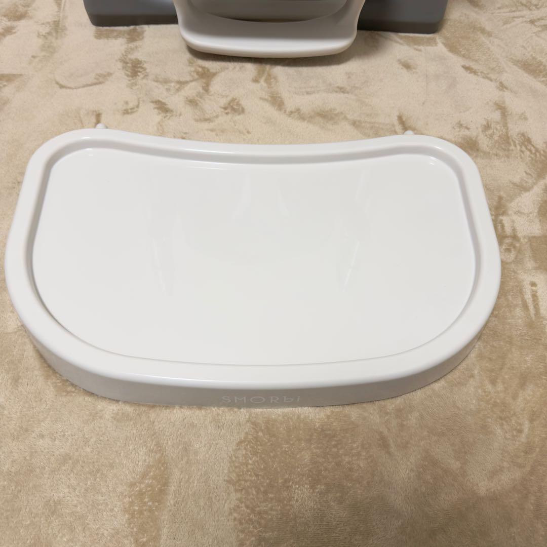 SMORbi ハイ&ローのびのびマルチチェア　折りたたみ グレー