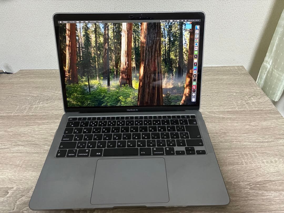 【超美品】Apple MacBook Air 13インチ スペースグレー