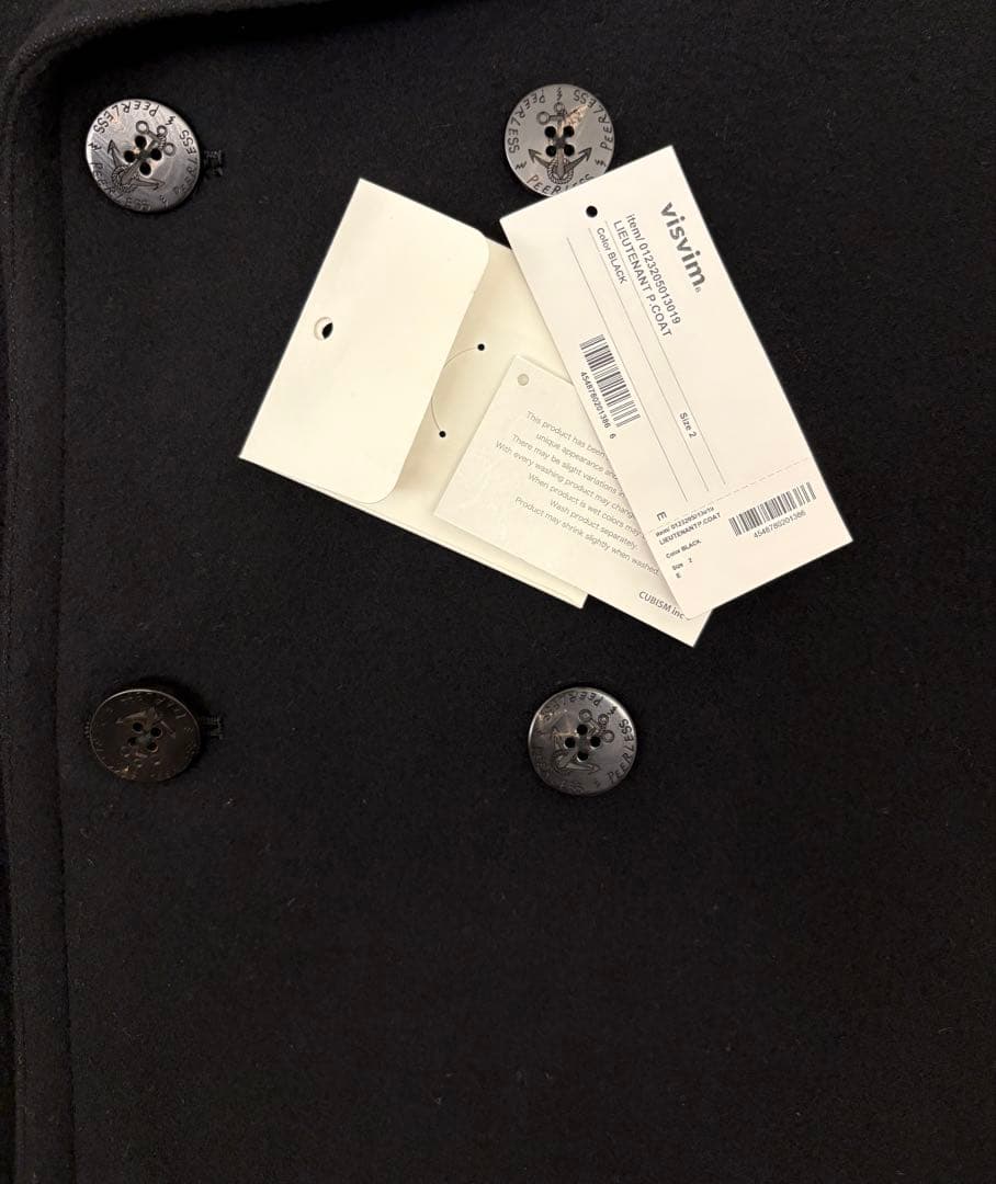 美品VISVIM ヴィスヴィム23AW LIEUTENANT P.COAT #2