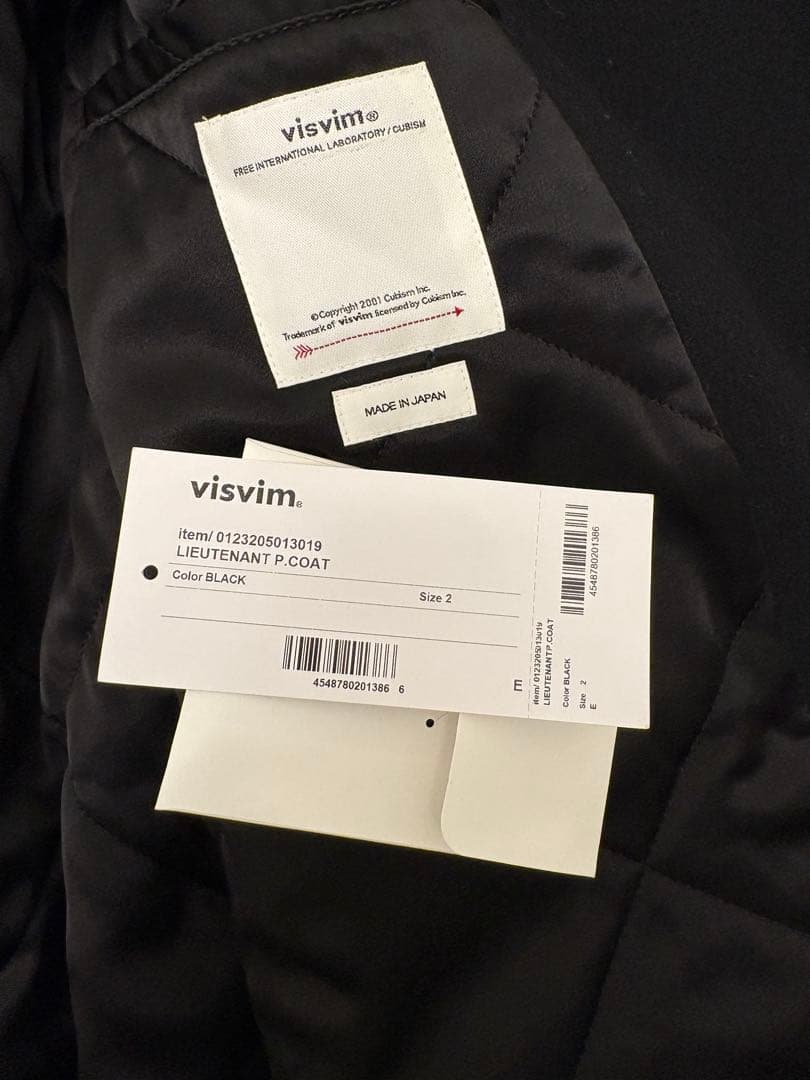 美品VISVIM ヴィスヴィム23AW LIEUTENANT P.COAT #2