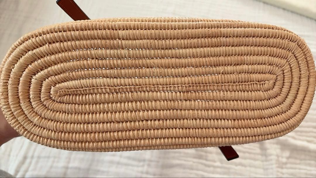 【 LOEWE・お値下げ 】カゴバッグ　スクエアバスケットバッグ