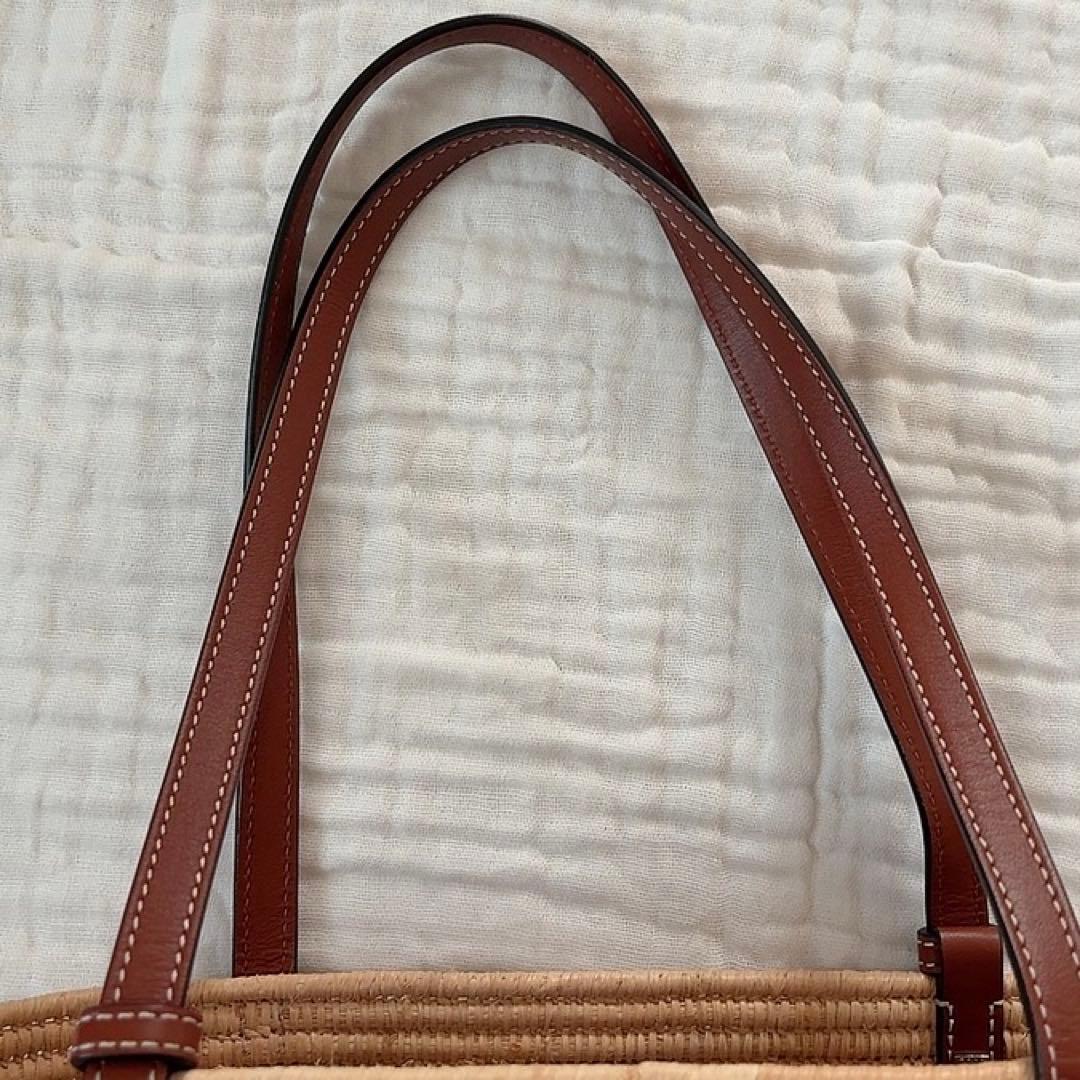 【 LOEWE・お値下げ 】カゴバッグ　スクエアバスケットバッグ