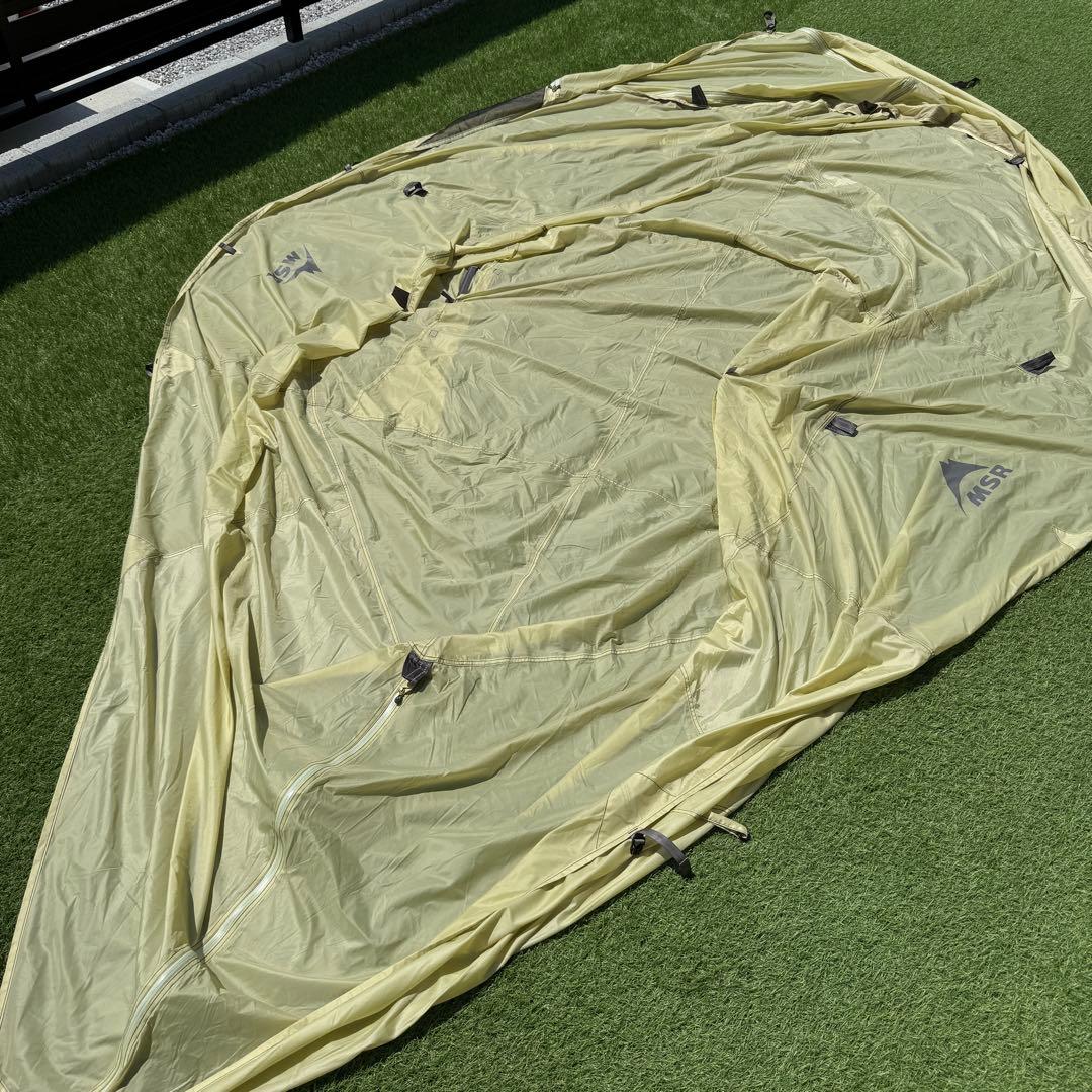 希少　MSR モールーム2P フットプリント　タグ付き