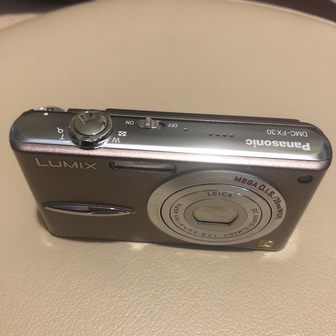 Panasonic LUMIX DMC-FX30 【中古】バッテリー付き