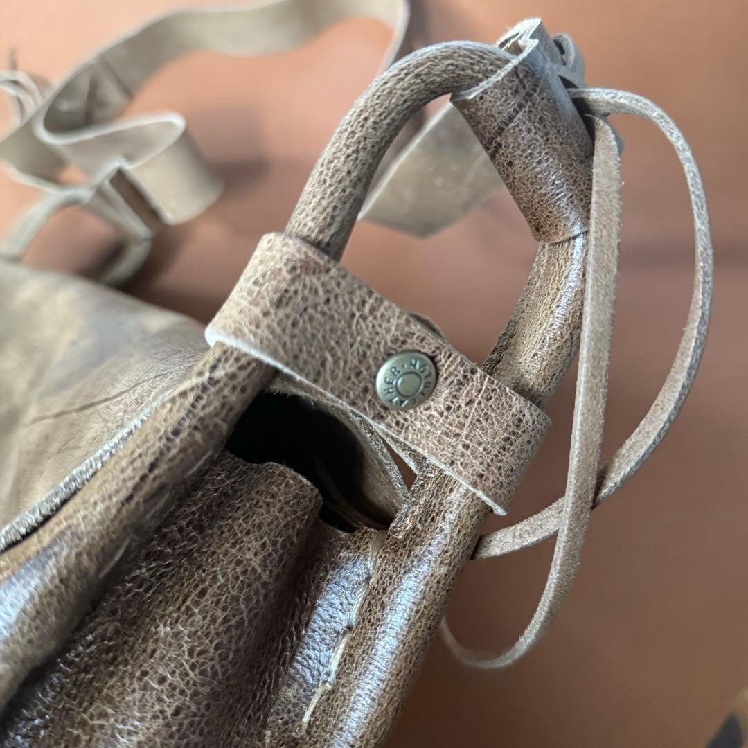 MOTO 【KUDU SHOULDER BAG】LARGE