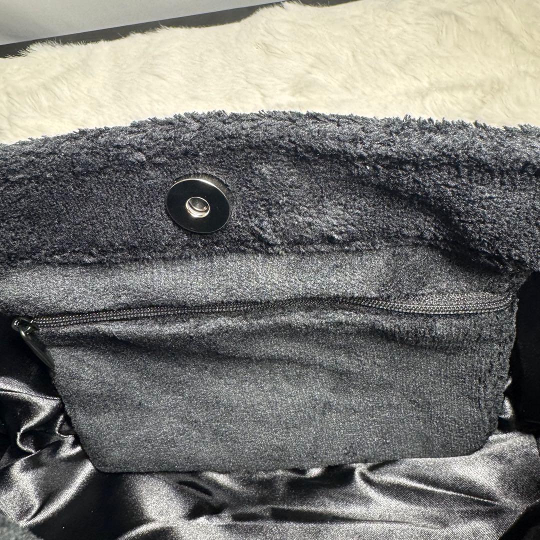 ブラック ミニショルダーバッグ ココデザイン