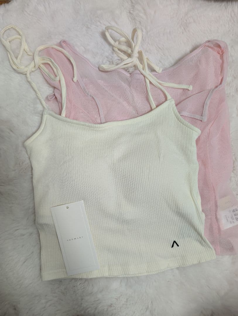 トップス ANDMARY Roy tulle set tops