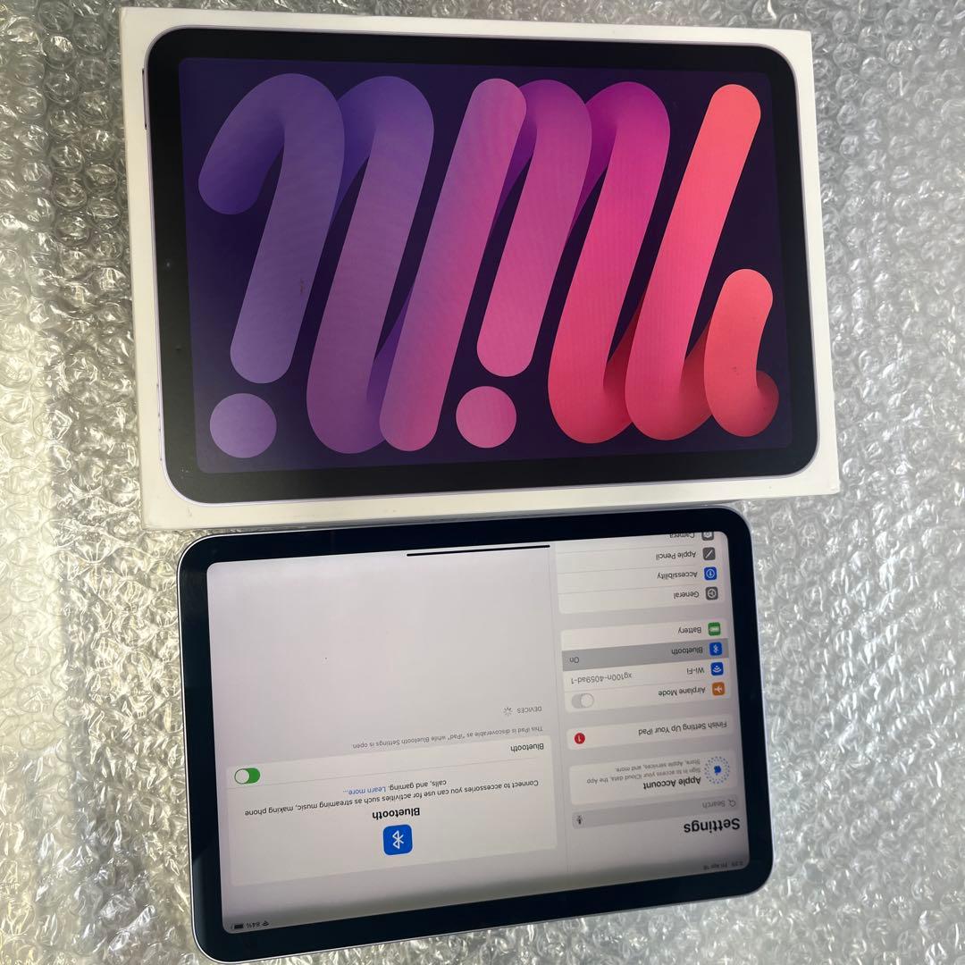 Apple iPad mini 6 64GB パープル Wi-Fiモデル
