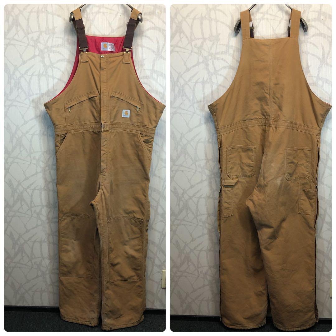 カーハート オーバーオール　　キルティング　80s