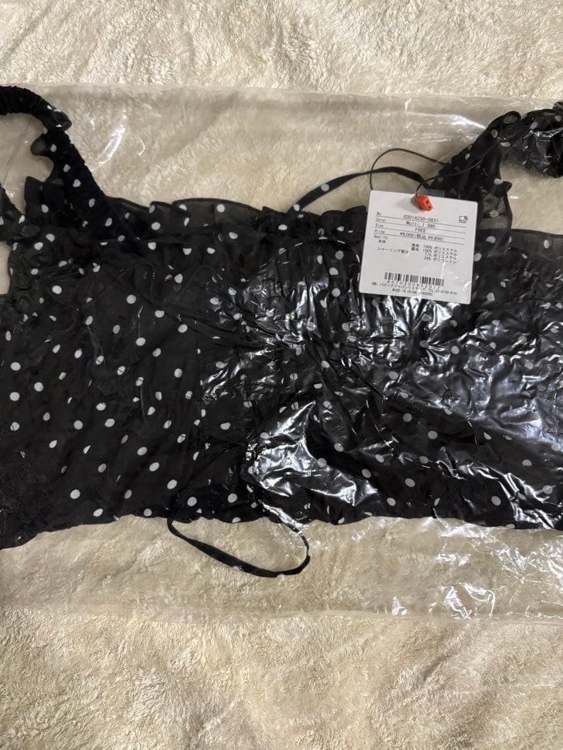 【新品・未使用】SLY SHEER SQUEEZE CAMI トップス