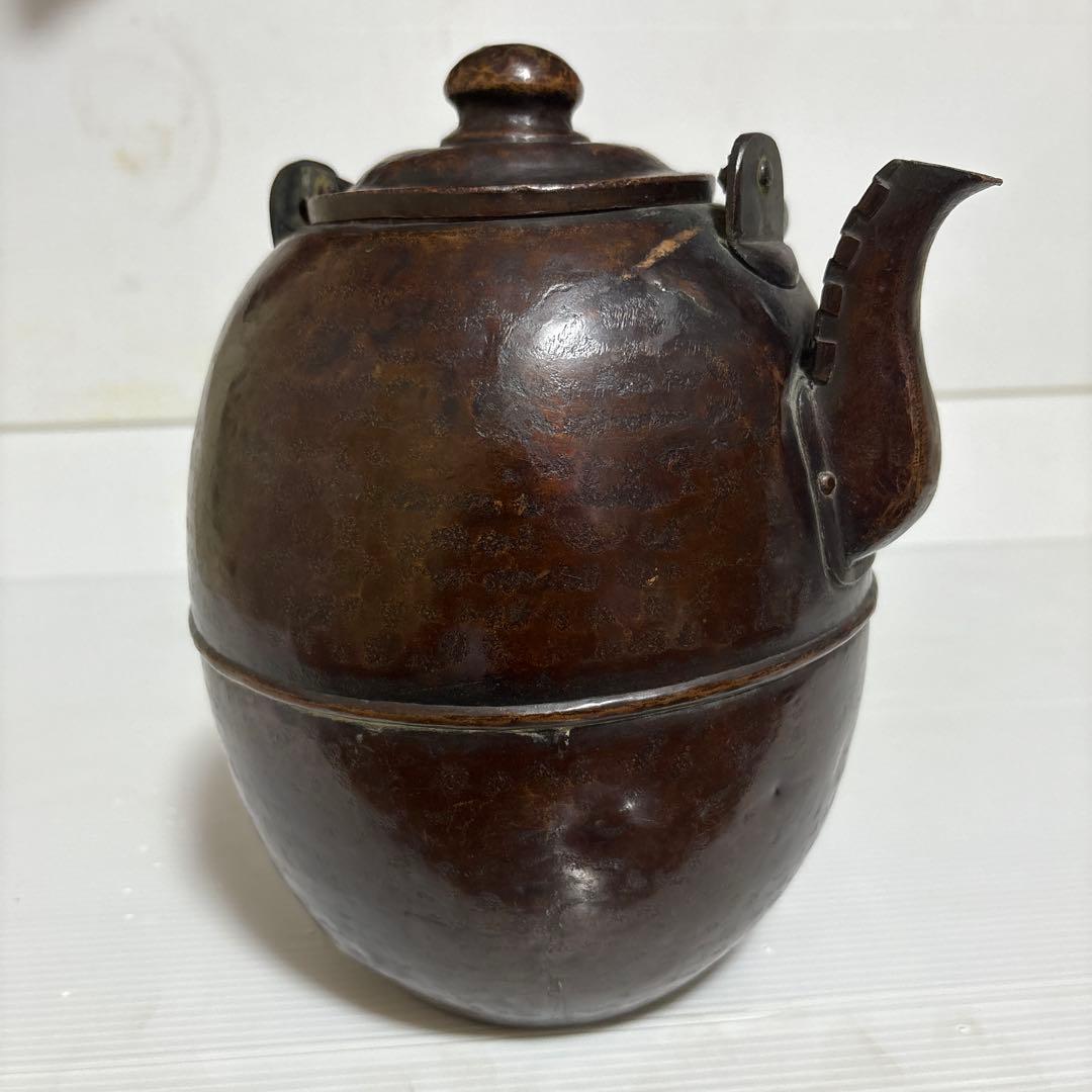 茶道具 銅製 湯沸 煎茶道具 銅瓶 骨董品