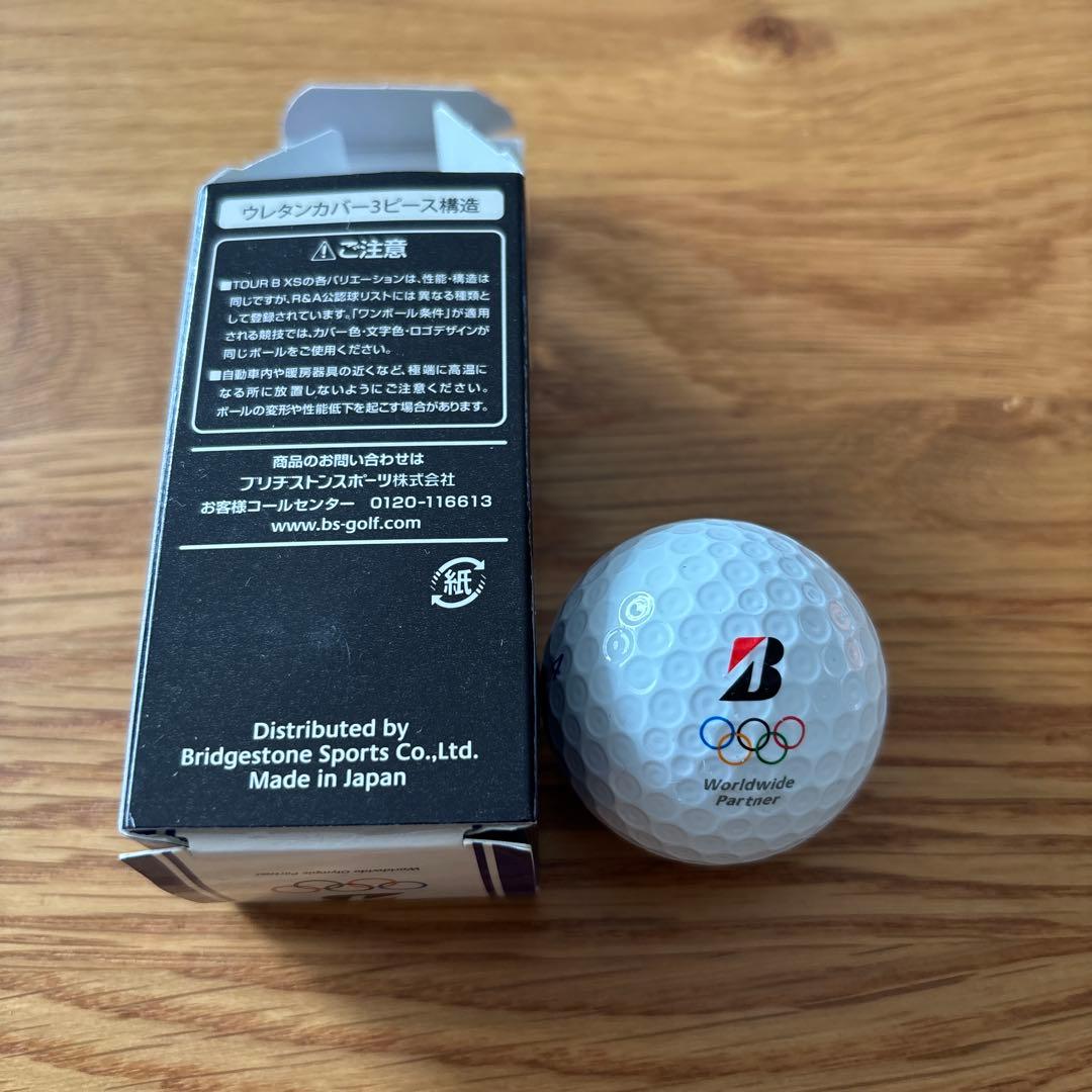 20個！オリンピック仕様とBridgestone Tour B XS