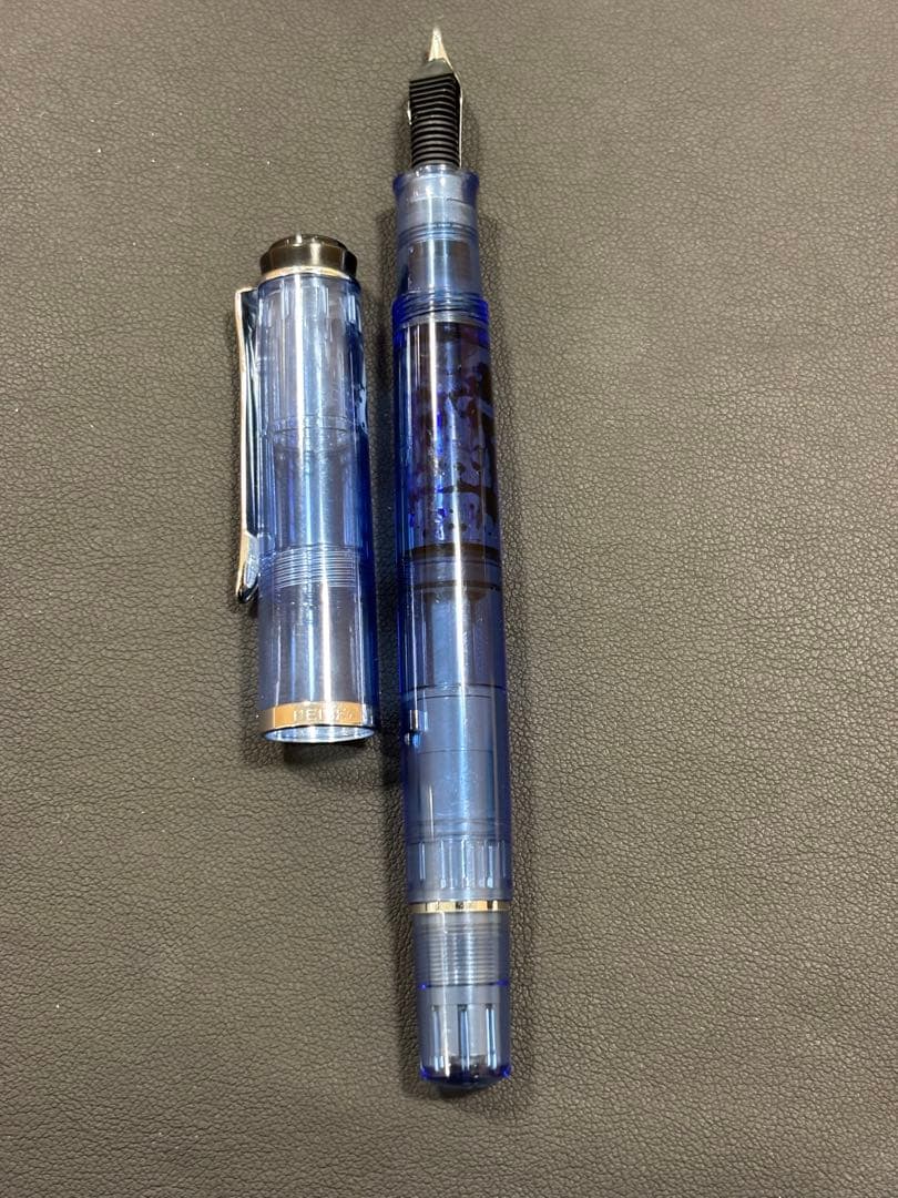 ☆万年筆 ペリカン M205 デモンストレーター　ブルー　本体のみ