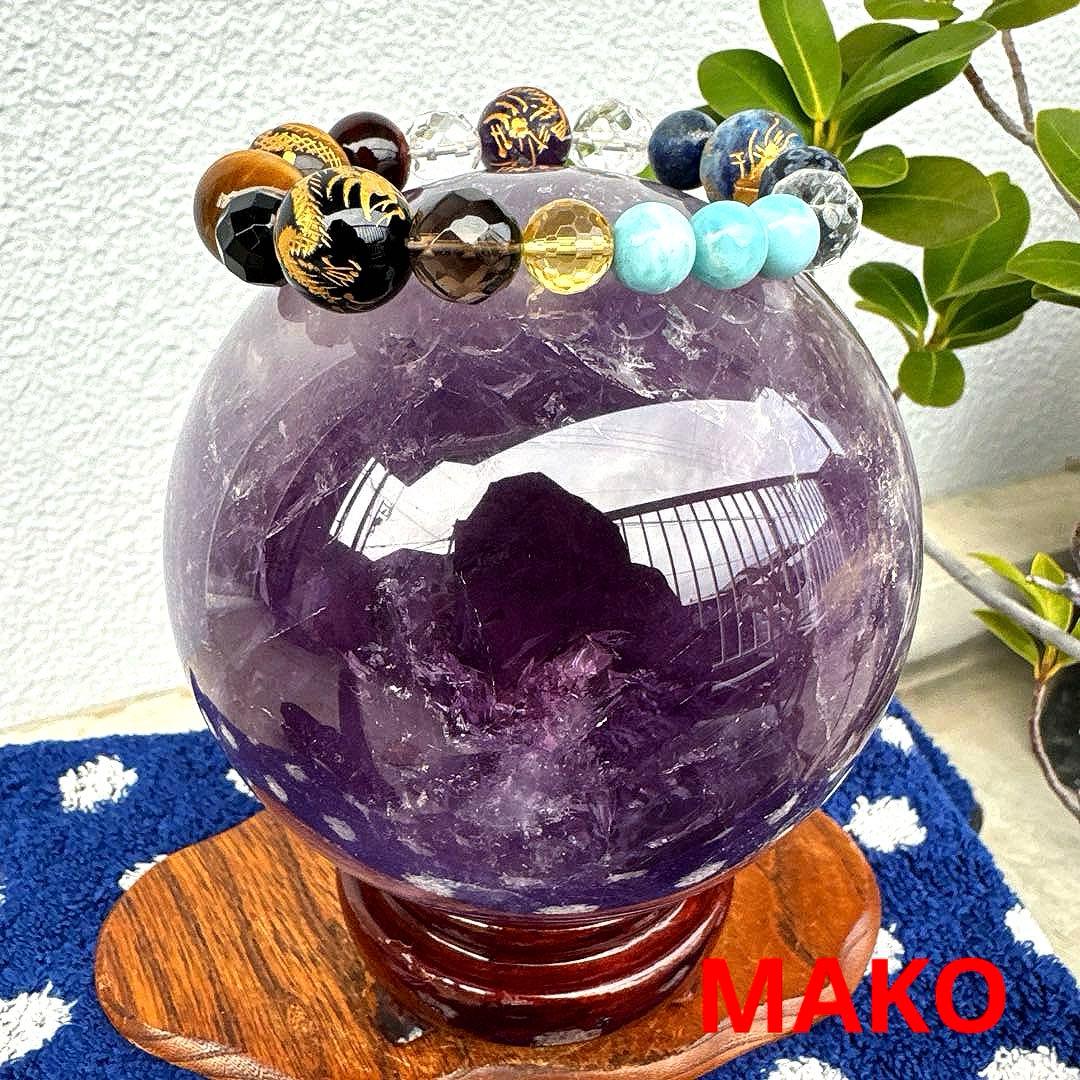 M1855☆アメジスト丸玉直径120mm2.4Kg☆天然石☆N51102