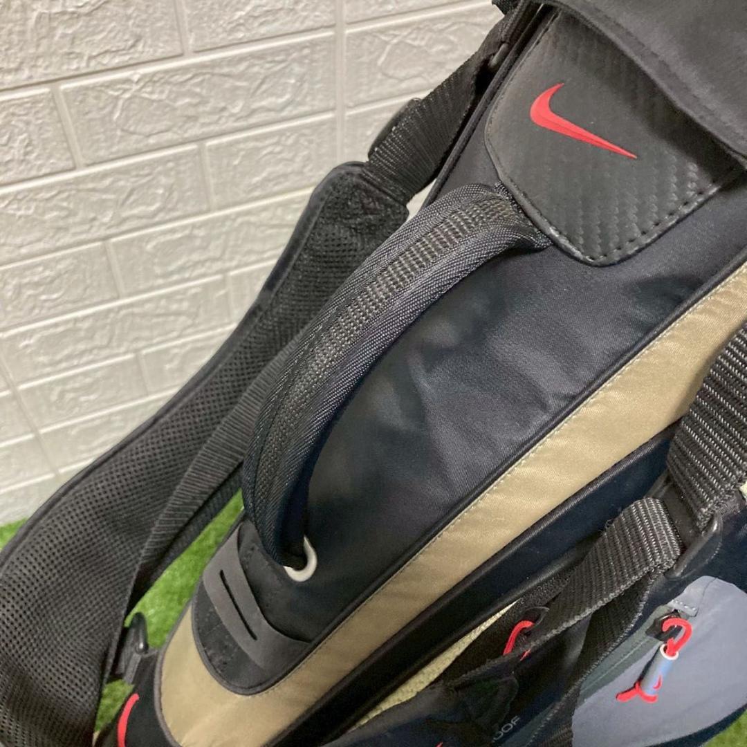 NIKE ナイキ　キャディバッグ　　スタンド式　ブラック
