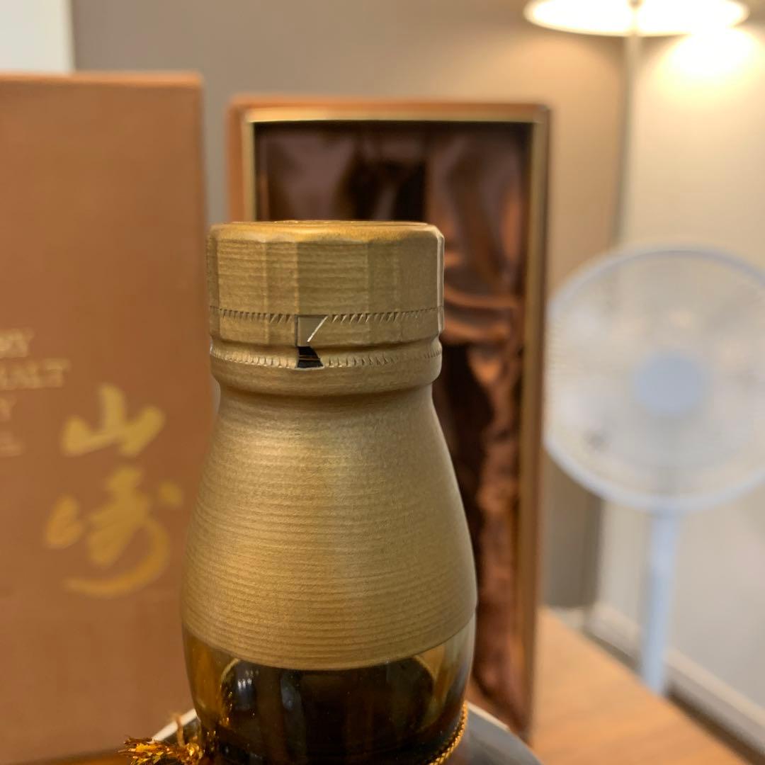 サントリーピュアモルトウイスキー　山崎　特級　760ml 初期ボトル　箱付き　❶