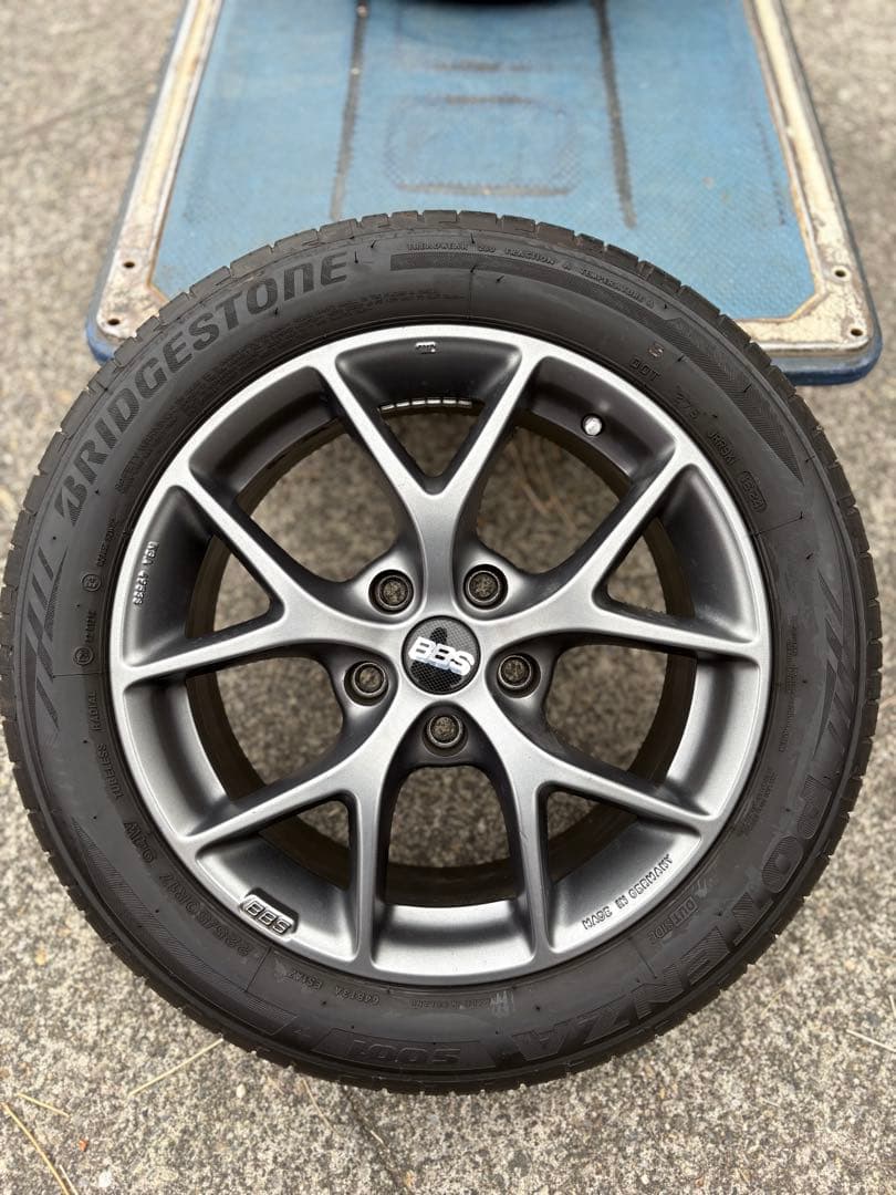 ネル BBS 17インチ ホイールセット ブリヂストン