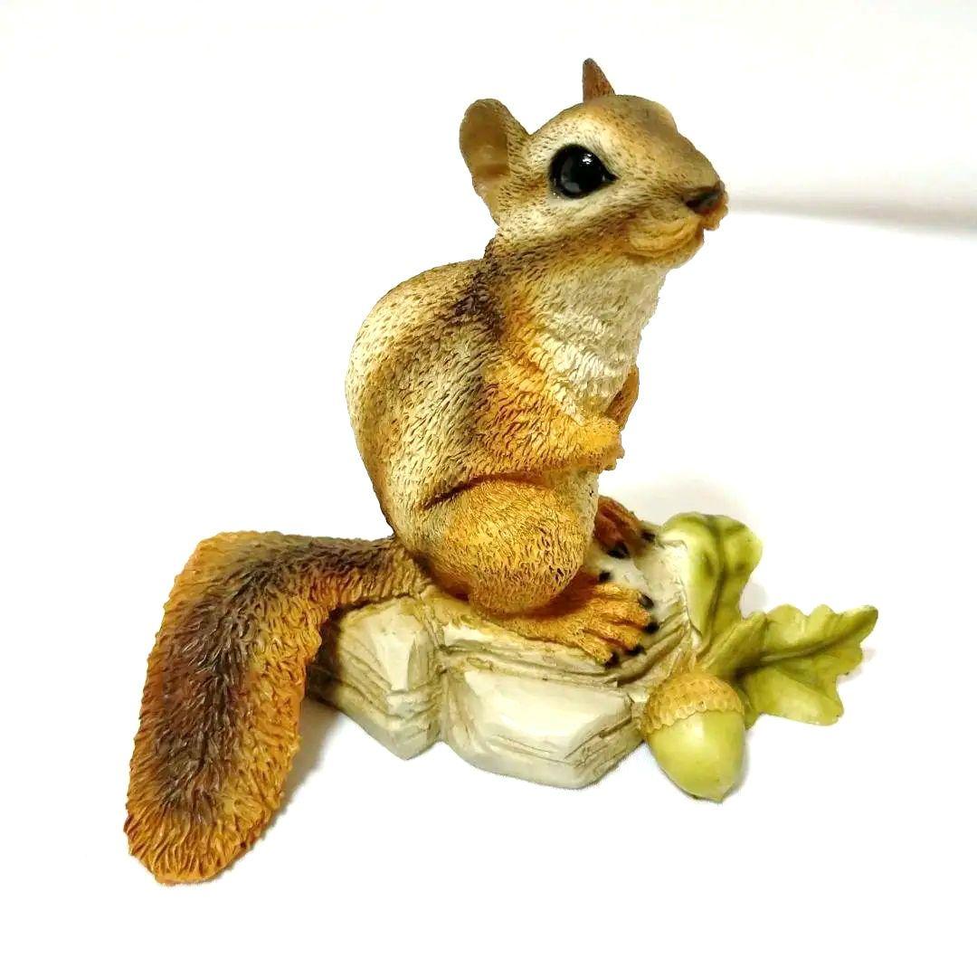 シマリス陶器オブジェ③