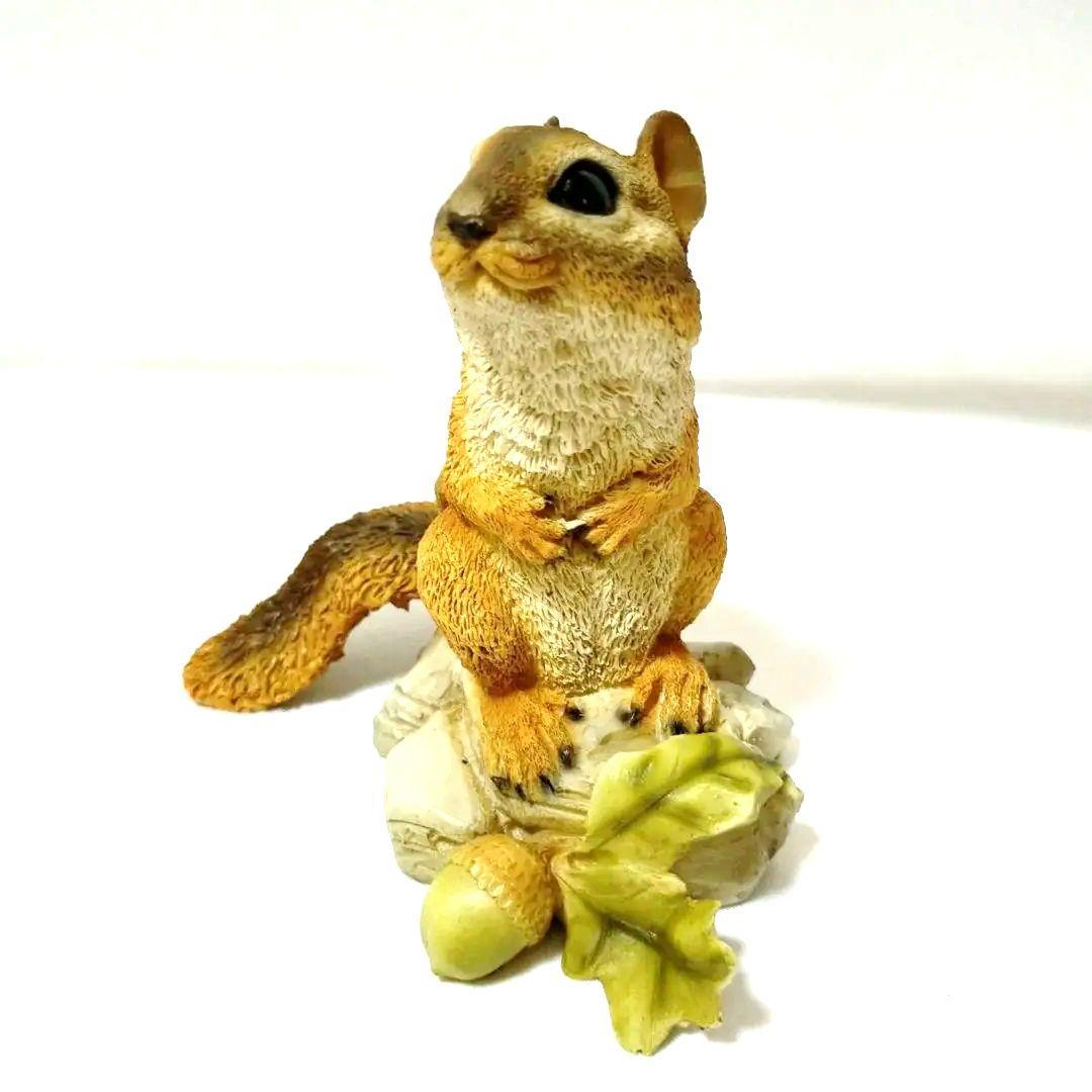 シマリス陶器オブジェ③