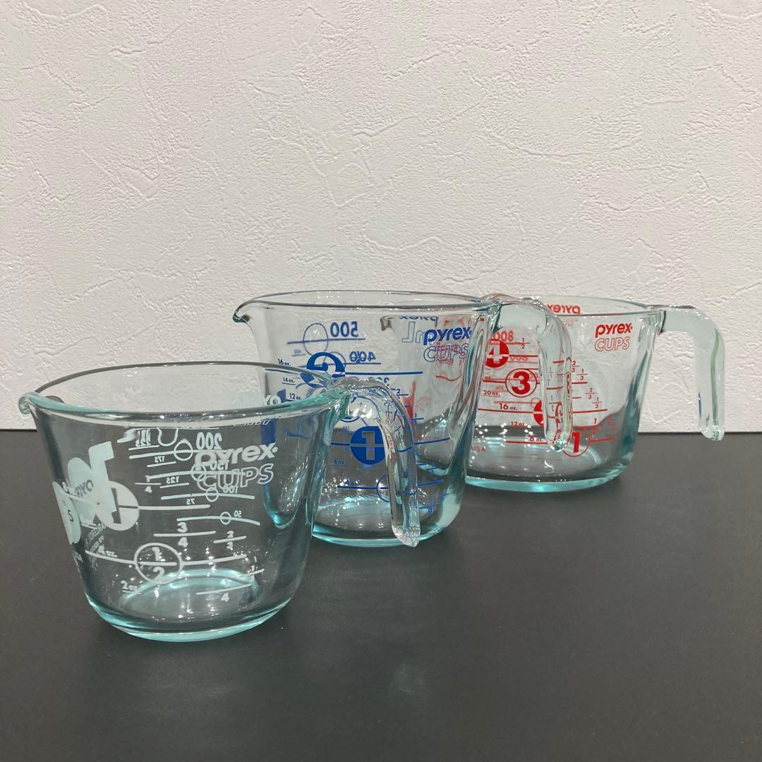 ｐｙｒｅｘ　パイレックス　メジャーカップ　3点セット