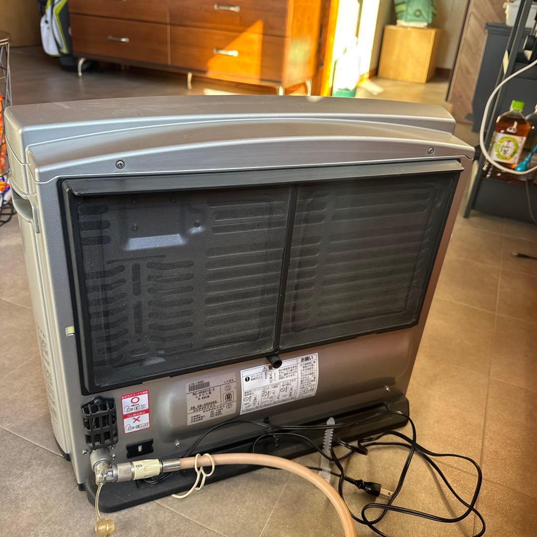 リンナイRC-H5801E-2 LPガス OSAKA GAS ファンヒーター