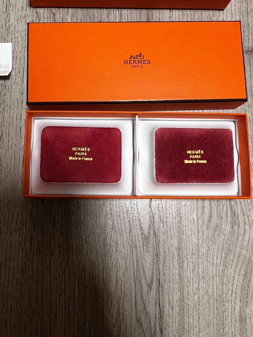 エルメス 馬デザイン 置物 2個セット