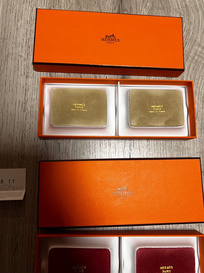 エルメス 馬デザイン 置物 2個セット