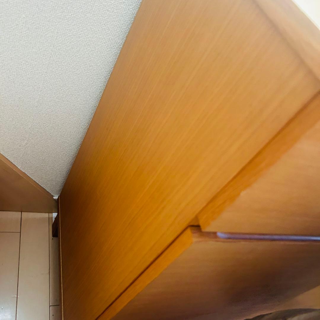 無印良品　木製キャビネット　幅80×奥行40×高さ83 オーク材