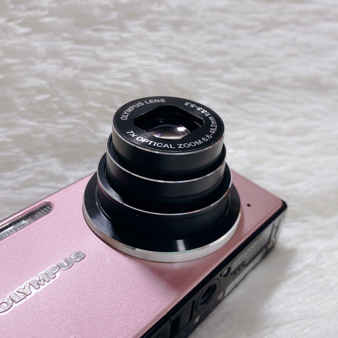 【美品•人気色✨】OLYMPUS µ-7000 ピンク コンパクトデジタルカメラ