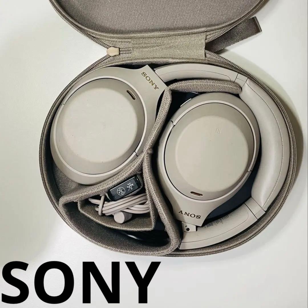 【値下げ】SONY WH-1000XM4ワイヤレスヘッドホン グレー 美品