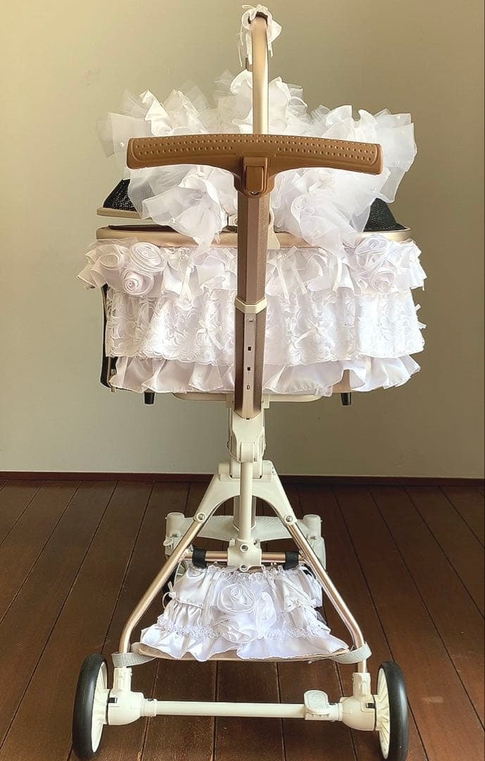 エレガント ドッグカート バギー ペットカート 犬 ヒスクローネ さえら