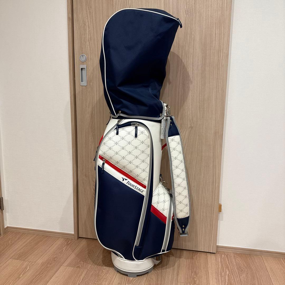 TOURSTAGE ゴルフバッグ クラブセット＋ ボール28個と小物