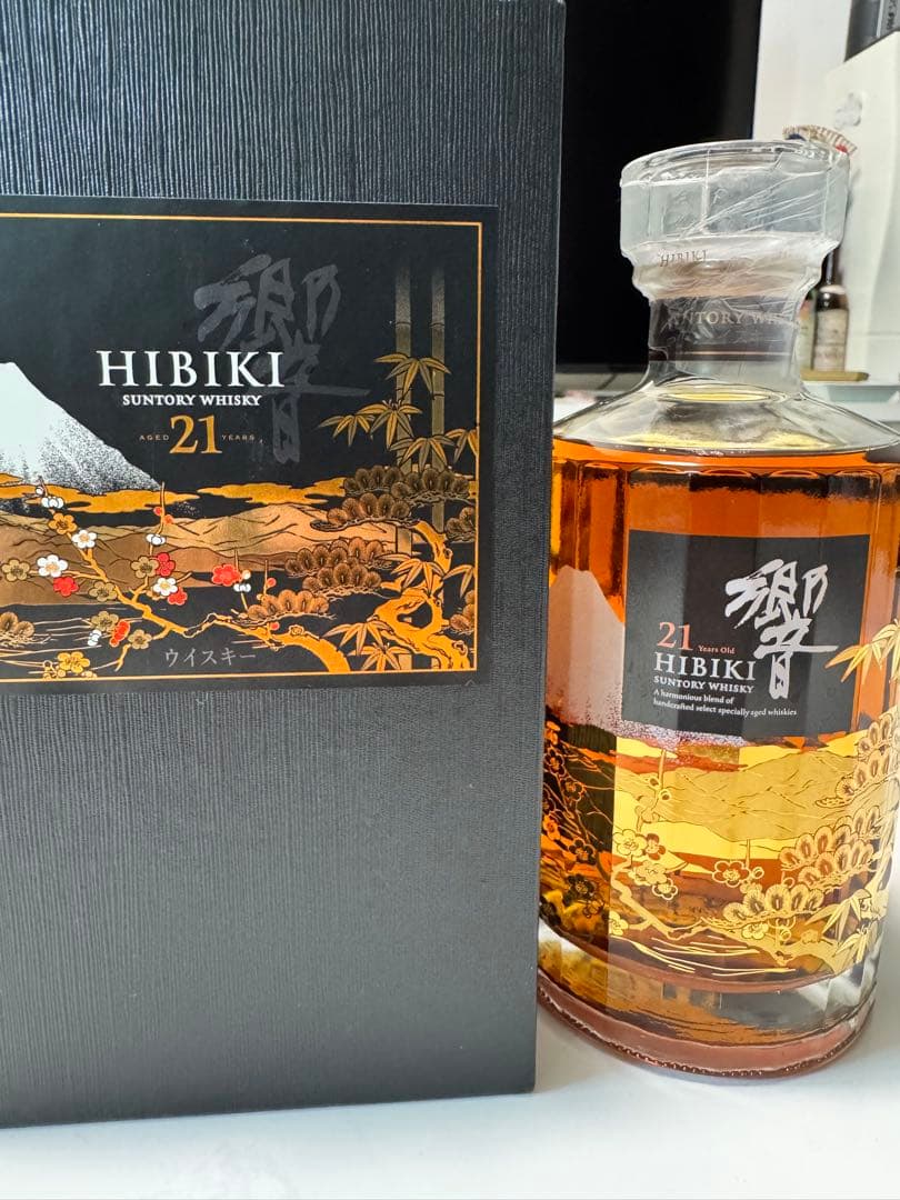 HIBIKI 21年 ウイスキー 専用ボックス付き