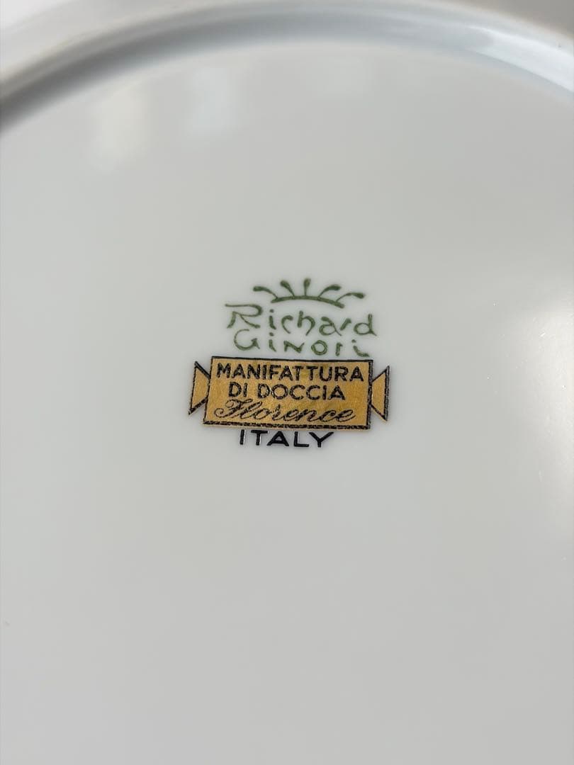 5枚セット！リチャードジノリ　イタリアンフルーツ　プレート19cm 皿