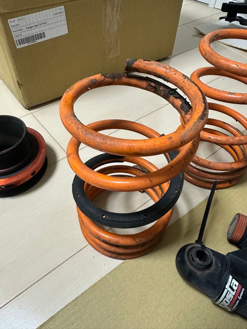 アバルト　アラゴスタ　Eタイプ　車高調