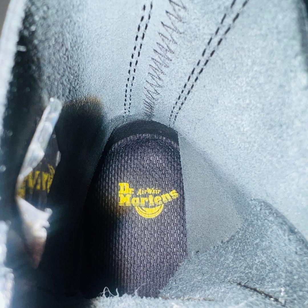 【美品】ドクターマーチン MOLLY 6ホール ブーツ UK4 ブラック 厚底