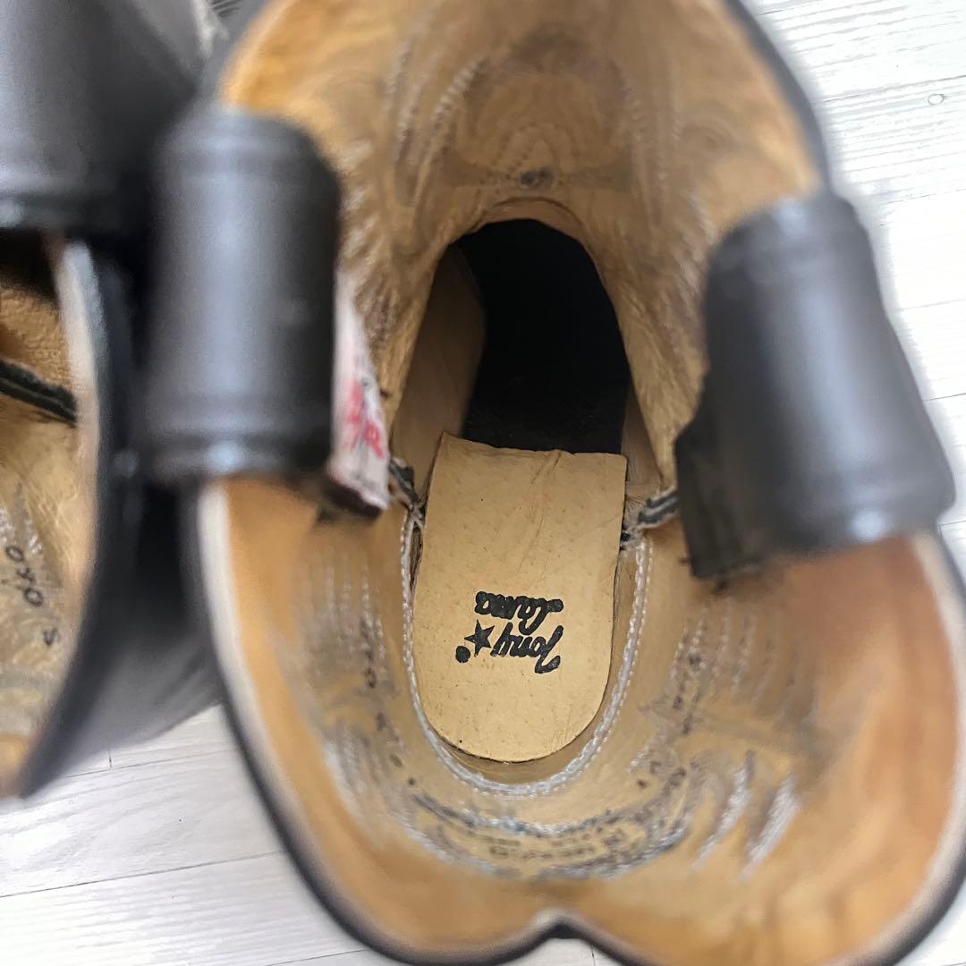 タグ付き✨　Tony Lamaトニーラマ　ウエスタンブーツ　ブラック　レザー