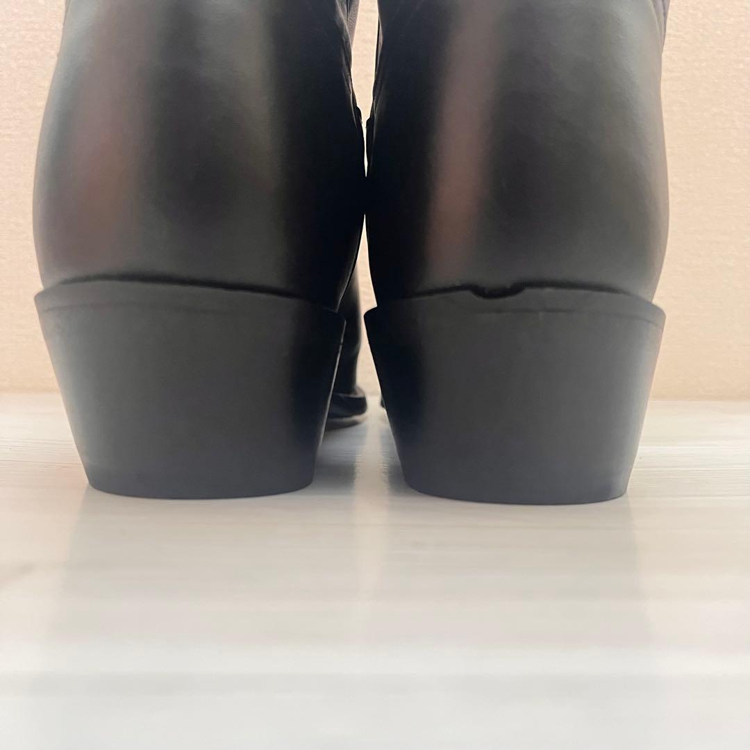 タグ付き✨　Tony Lamaトニーラマ　ウエスタンブーツ　ブラック　レザー