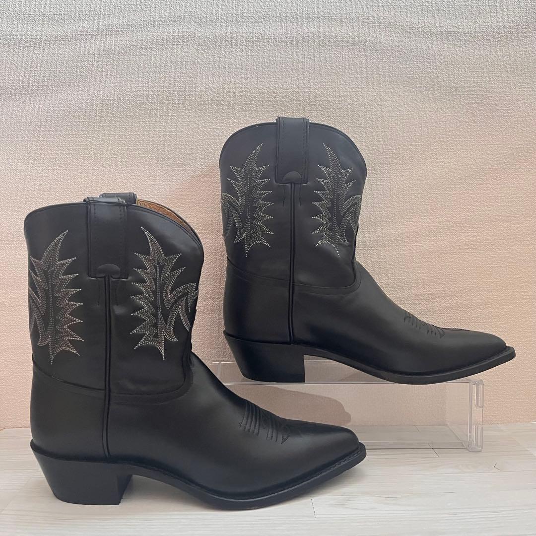 タグ付き✨　Tony Lamaトニーラマ　ウエスタンブーツ　ブラック　レザー