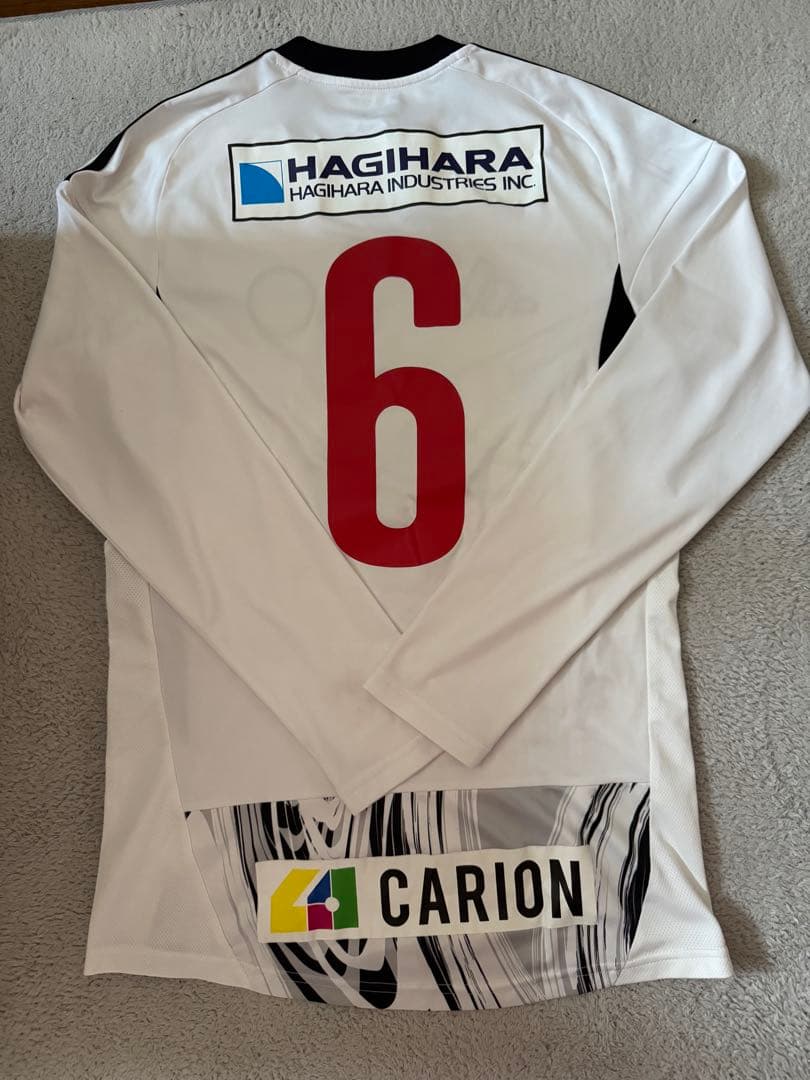 IPU環太平洋大学 ユニフォーム サッカーウェア 背番号6